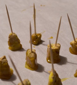 Bonbons au foie gras